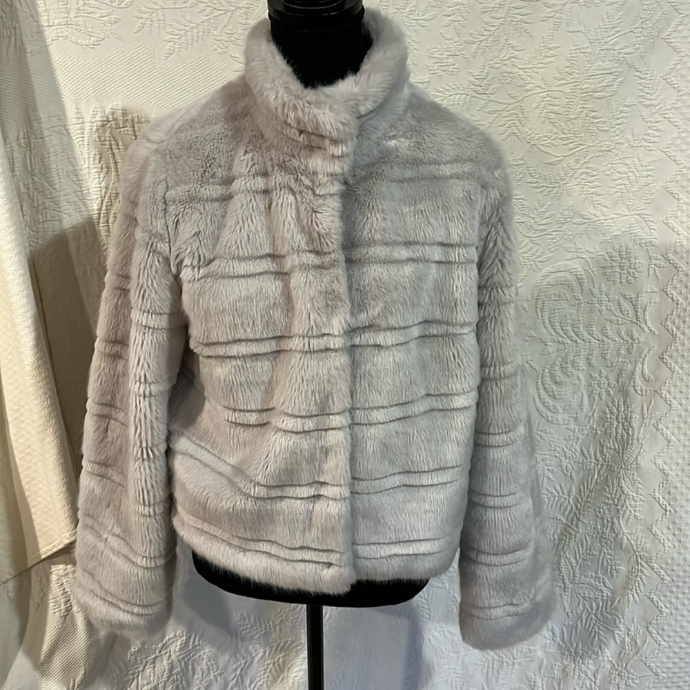 Motivi faux fur jacket,‎ size 4